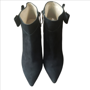LK Bennett Suede Heel Bootie
